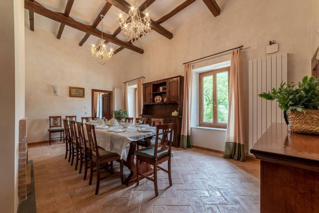 Villa Gina Umbria Luxury Retreat Sant'Anatolia di Narco Exterior photo